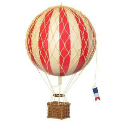 Réplique Montgolfière Ballon Rouge 18 cm -amfap161r sur Ambiance Plaisir