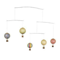 Mobile Montgolfières Ballons Fillette -amfap128 sur Ambiance Plaisir