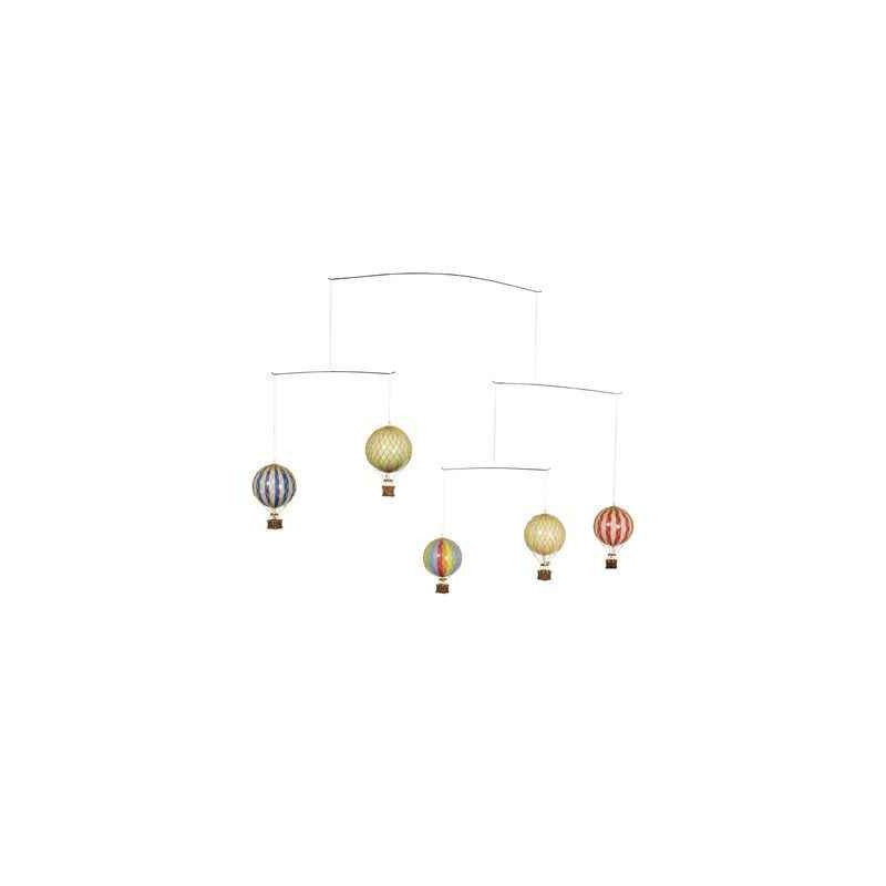 Mobile Montgolfières Ballons Fillette -amfap128 sur Ambiance Plaisir
