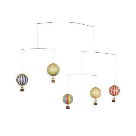 Mobile Montgolfières Ballons Fillette -amfap128 sur Ambiance Plaisir