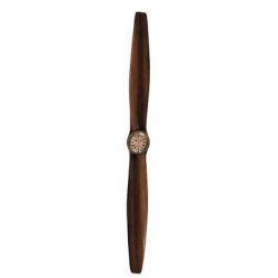 Hélice d'Avion Pendule en Bois Lam. Horloge 120 cm -amfap154 sur Ambiance Plaisir