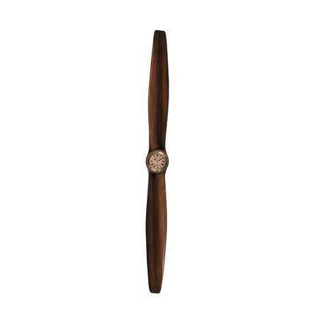 Hélice d'Avion Pendule en Bois Lam. Horloge 120 cm -amfap154 sur Ambiance Plaisir