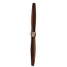 Hélice d'Avion Pendule en Bois Lam. Horloge 120 cm -amfap154 sur Ambiance Plaisir
