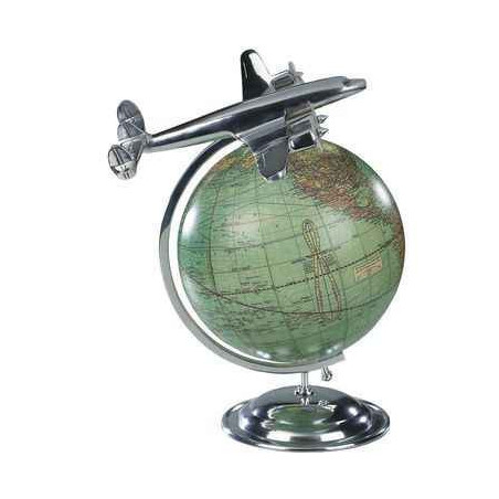 Globe Avion Au Sommet Du Monde -amfap108 sur Ambiance Plaisir