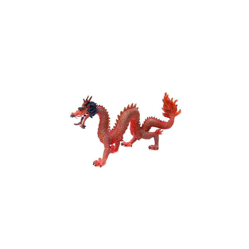 Figurine le dragon chinois rouge -60234