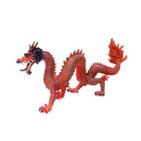 Figurine le dragon chinois rouge -60234