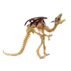 Figurine le dragon squelette rouge-60437Figurine le dragon squelette rouge-60437