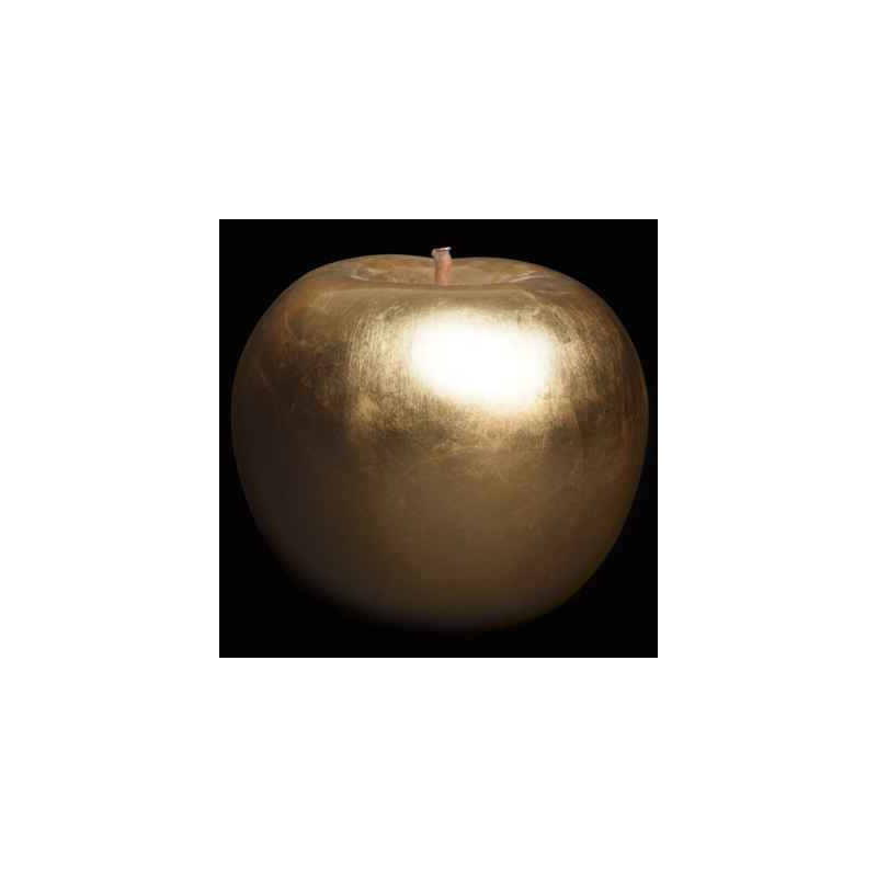 Sur Ambiance-Plaisir.com, achetez  Pomme or prestige Bull Stein - diam. 10,5 cm indoor dans Décoration