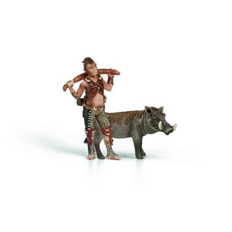 Figurine Imitok et phacophère Elfe schleich 70443