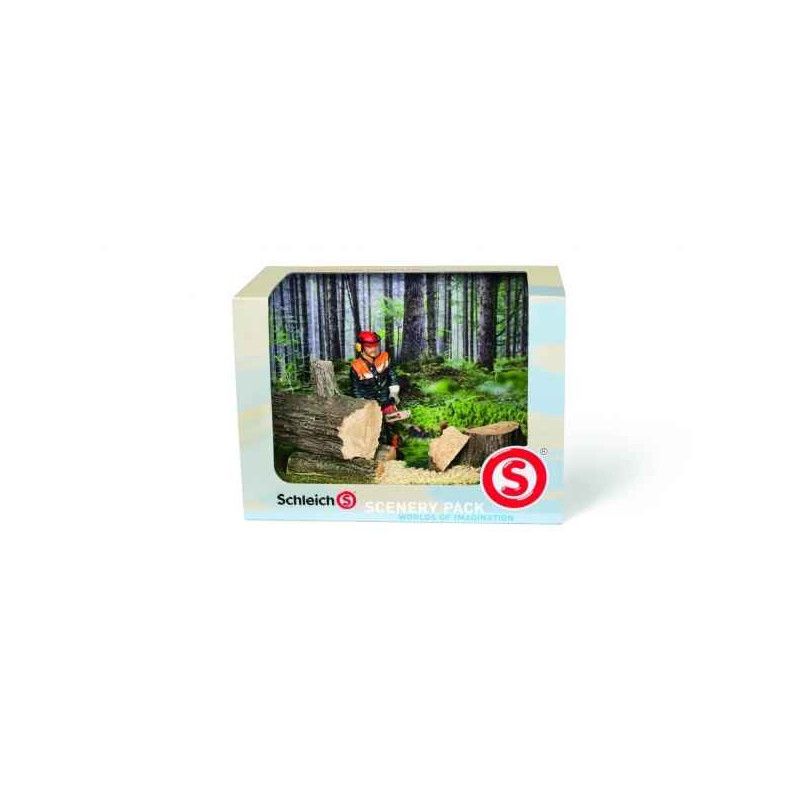Remise immédiate sur Figurine kit décor travaux en forêt animaux schleich 41806 dans JouetsFigurine kit décor travaux en forêt a