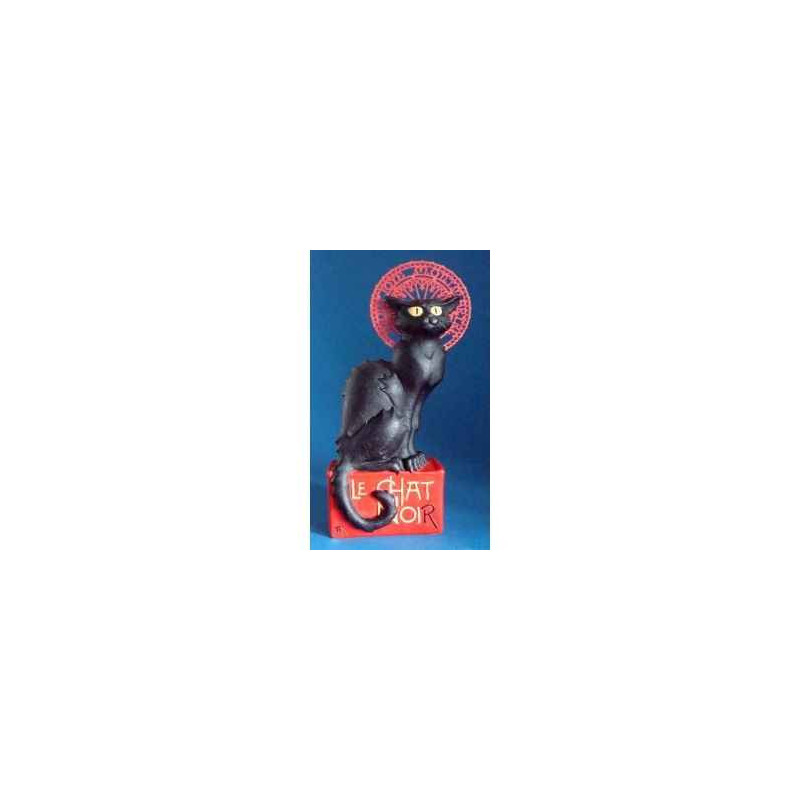 Animaux-Bois-Animaux-Bronzes.com propose Steinlen Chat noir  ste01 3dMouseion