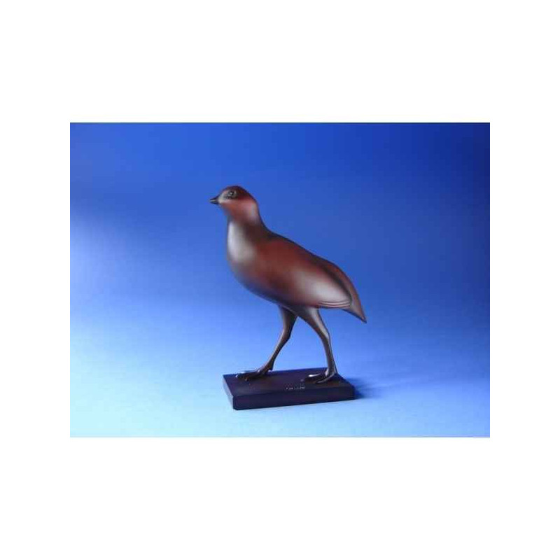 Figurine art mouseion pompon perdreau rouge (grand)  pom12 3dMouseion