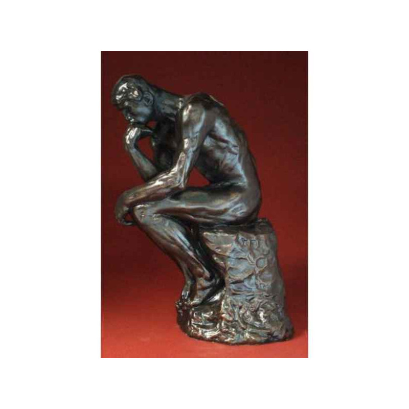 Figurine art mouseion auguste rodin le penseur 26 cm  ro06 3dMouseion