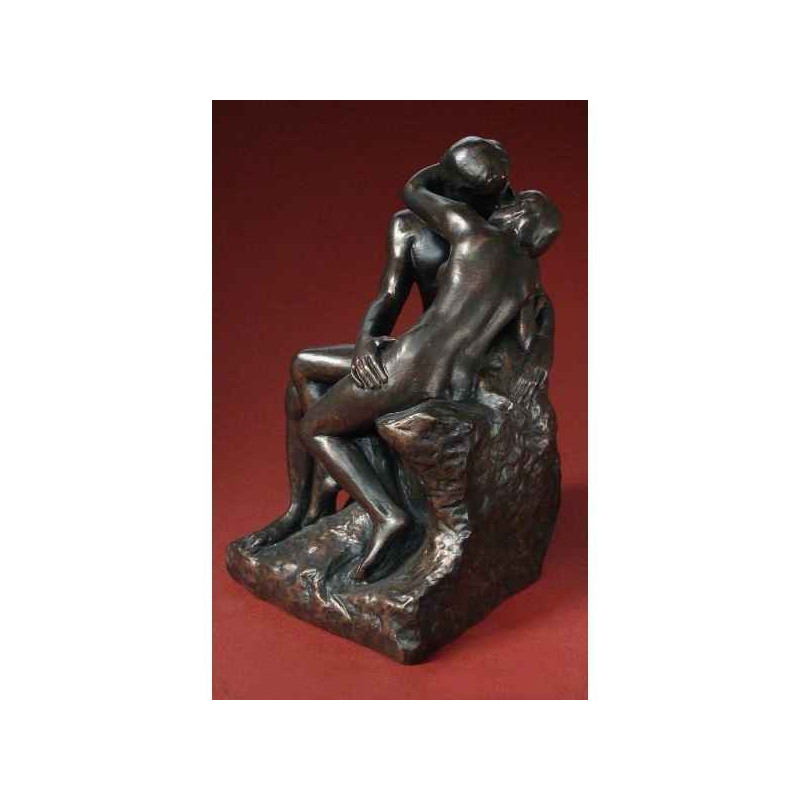 Figurine art mouseion auguste rodin le baiser 17cm bronze  ro12 3dMouseion