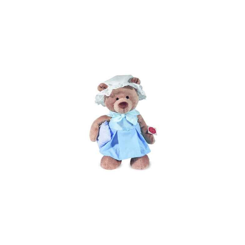 Peluche Hermann Teddy peluche dame hiver 30 cm  sur Ambiance Plaisir