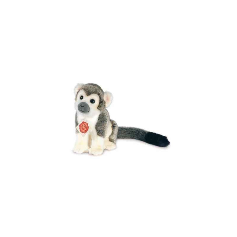 Peluche Hermann Teddy peluche singe gris 17 cm  sur Ambiance Plaisir