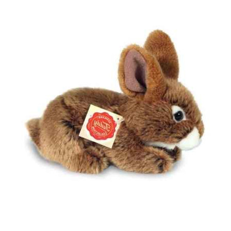 Une idée cadeau originale : Peluche Hermann Teddy peluche lapin assis brun 19 cm dans la catégorie JouetsPeluche Hermann Teddy p