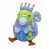 Peluche poule chick bleu 25 cm dushi 60402 sur Ambiance Plaisir