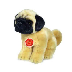 Peluche Hermann Teddy peluche carlin assis 25 cm  sur Ambiance Plaisir