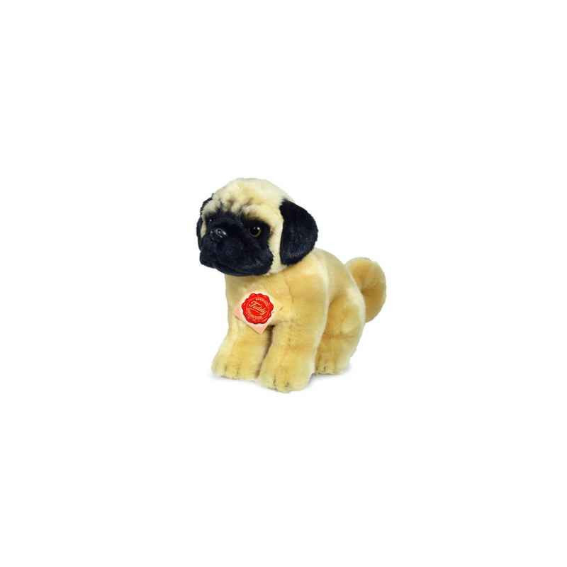 Une idée cadeau originale : Peluche Hermann Teddy peluche carlin assis 25 cm dans la catégorie JouetsPeluche Hermann Teddy peluc