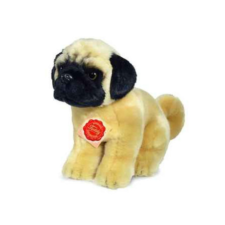 Peluche Hermann Teddy peluche carlin assis 25 cm  sur Ambiance Plaisir