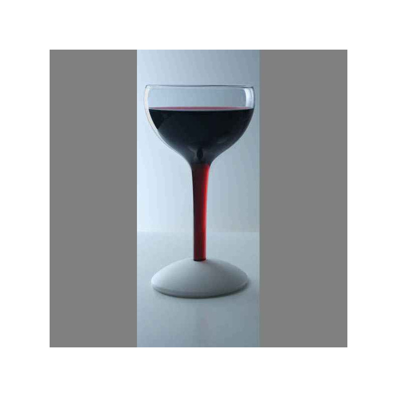 2 Verres Tentation avec base en silicone, hauteur 17,5 cm Art Table Moderne BL10 sur Ambiance Plaisir