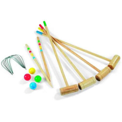 Croquet famille 4 joueurs Janod J03050 sur Ambiance Plaisir