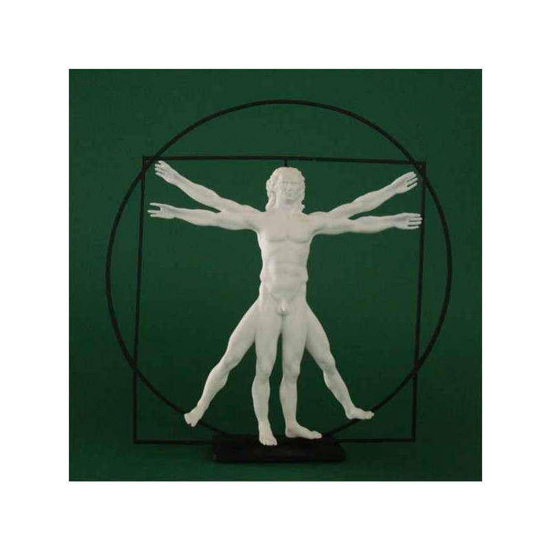 Figurine art mouseion da vinci l'homme de vitruve  dav01 3dMouseion