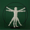Figurine art mouseion da vinci l'homme de vitruve  dav01 3dMouseion