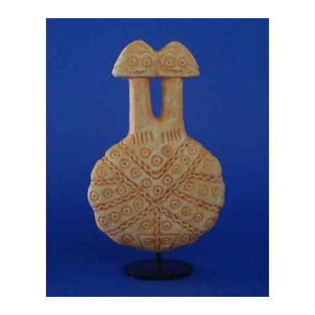 Figurine art mouseion anatolian idole bicephale  ana01 3dMouseion