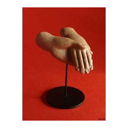 Figurine art mouseion egypt lovers hand  eg06 3dMouseion
