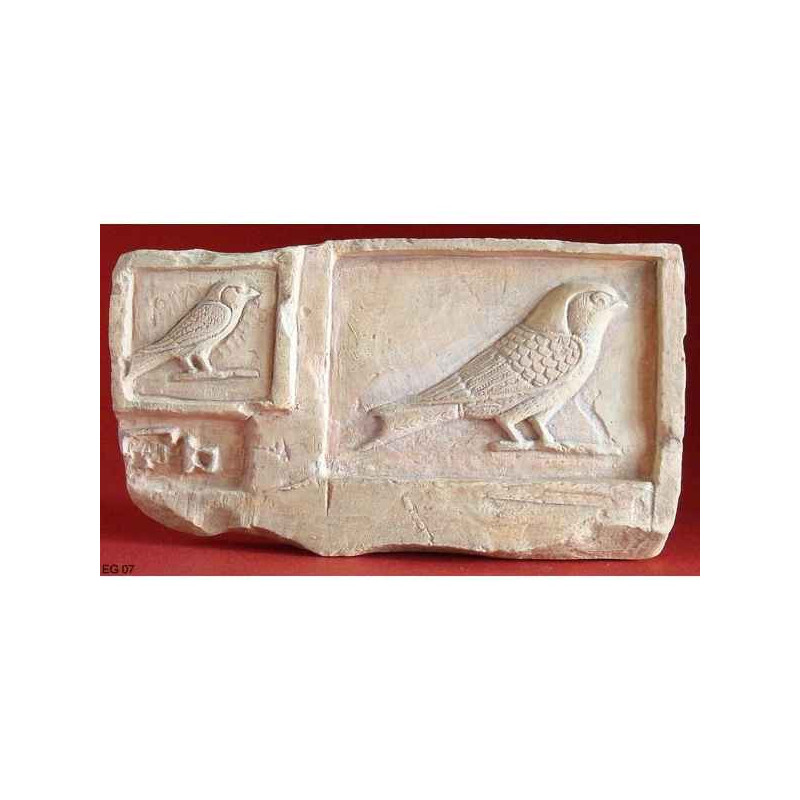 Figurine art mouseion egypt tablet swalows  eg07 3dMouseion