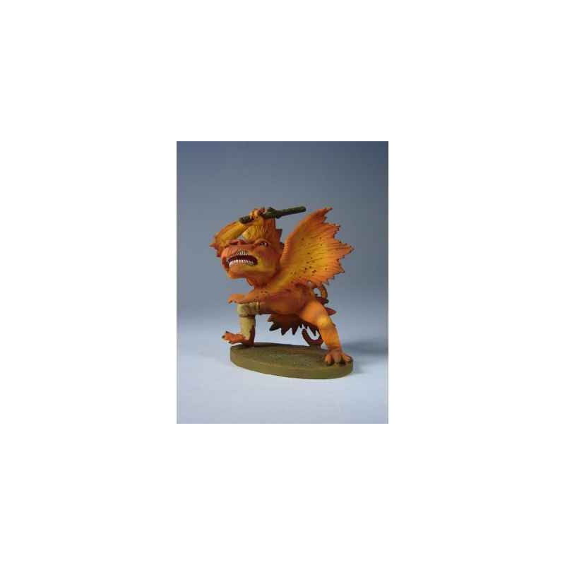 Figurine art mouseion gruenewald monster met knuppel  gr02 3dMouseion