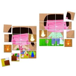 Mallette mémo/puzzle de la ferme Janod J02908 sur Ambiance Plaisir (2)