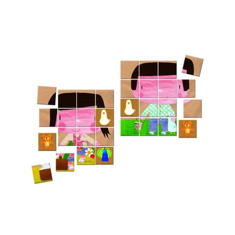 Mallette mémo/puzzle de la ferme Janod J02908 sur Ambiance Plaisir