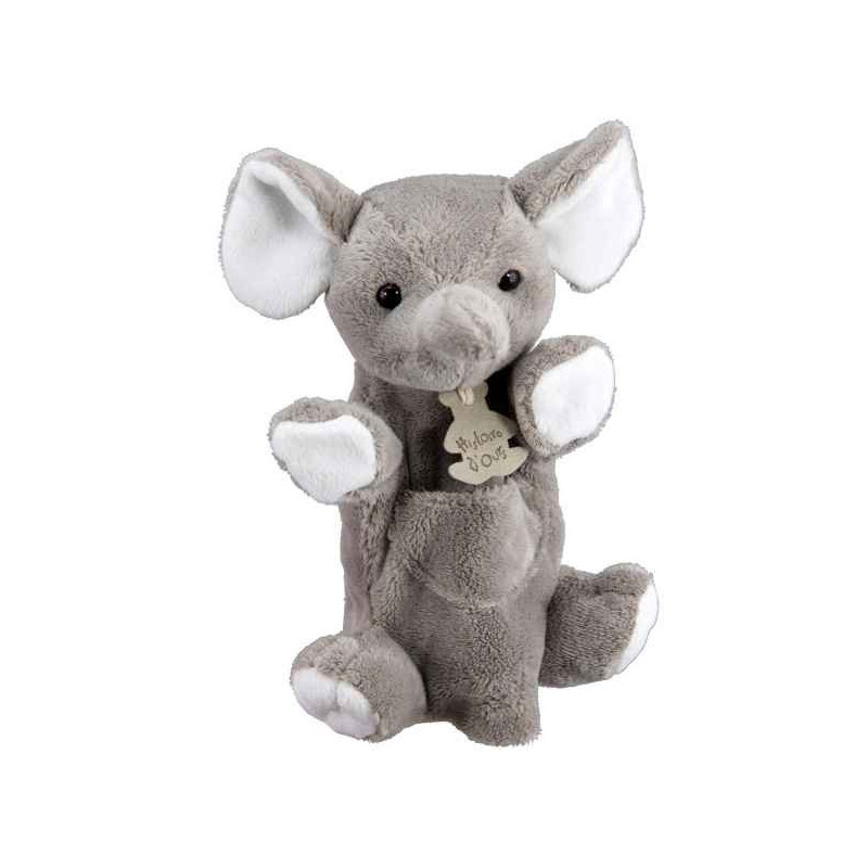 Marionnette peluche Eléphant 1226 sur Ambiance Plaisir