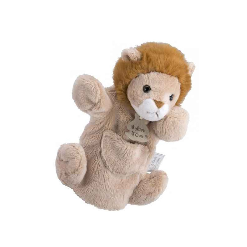 Une idée cadeau originale : Marionnette peluche Lion 1227 dans la catégorie JouetsMarionnette peluche Lion 1227
