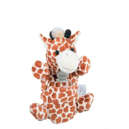 Une idée cadeau originale : Marionnette peluche Girafe 1258 dans la catégorie JouetsMarionnette peluche Girafe 1258