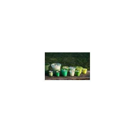 Sur Ambiance-Plaisir.com, achetez  Tour de Table -Bougie petit modèle Vert absinthe dans Bien-être