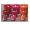 Tour de Table -Bougie moyen modèle senteur Géranium Rosat sur Ambiance Plaisir