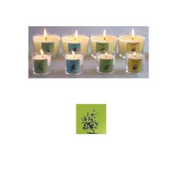 Tour de Table -Bougie senteur Menthe sur Ambiance Plaisir