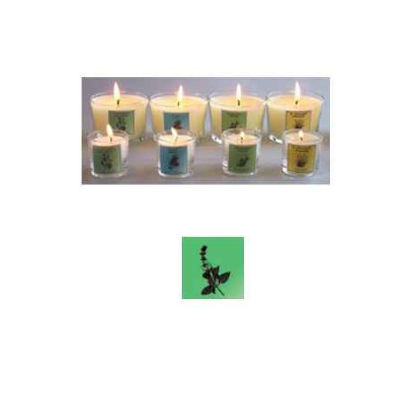 Tour de Table -Bougie senteur Basilic sur Ambiance Plaisir
