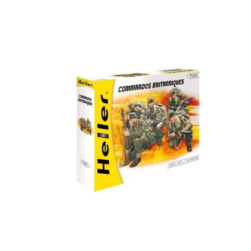 Maquette commandos britanniques heller -49632 sur Ambiance Plaisir