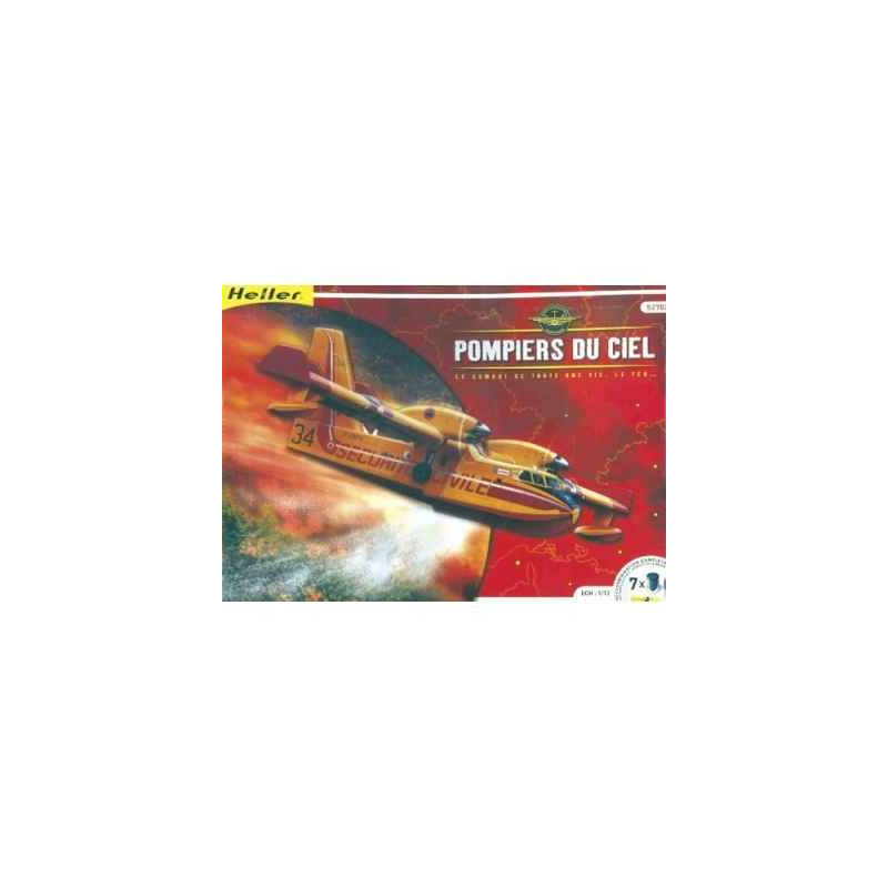 Maquette pompier du ciel / canadair heller -52702 sur Ambiance Plaisir
