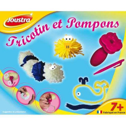 Remise immédiate sur Tricotin et pompons Joustra 41140 dans JouetsTricotin et pompons Joustra 41140