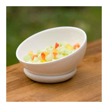 2 Bols Porcelaine avec anneau silicone SiloBowl Art Table Moderne SB9c sur Ambiance Plaisir