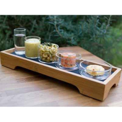 Série de 5 verrines droites Art Table Moderne Poupées Russes sur Ambiance Plaisir