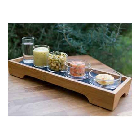 Série de 5 verrines droites Art Table Moderne Poupées Russes sur Ambiance Plaisir