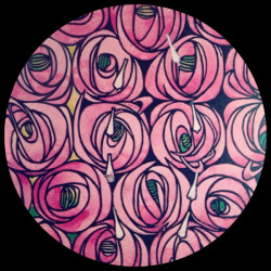Presse -papiers verre d'après l'oeuvre de mackintosh 3dMouseion -PMAC1