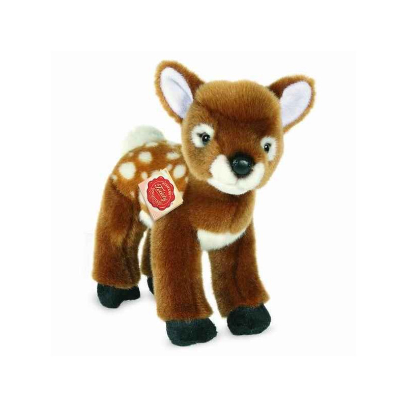 Peluche faon bambi debout 20 cm hermann 90822 7 sur Ambiance Plaisir